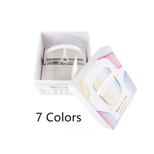 7 Colors LED Light Therapy Facial Mask Photon Anti-Aging Anti Wrinkle